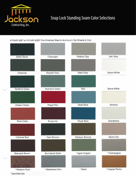 Standing Seam Metal Roofing Indianapolis | Jackson Contracting Inc.